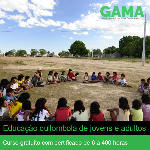 Educação quilombola de jovens e adultos
